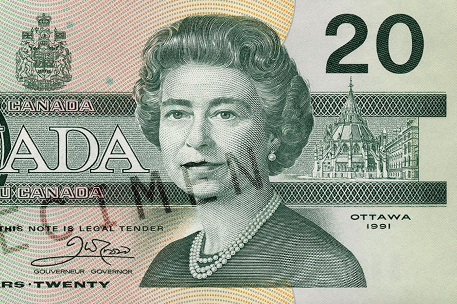 Canadian $20 note (1993)